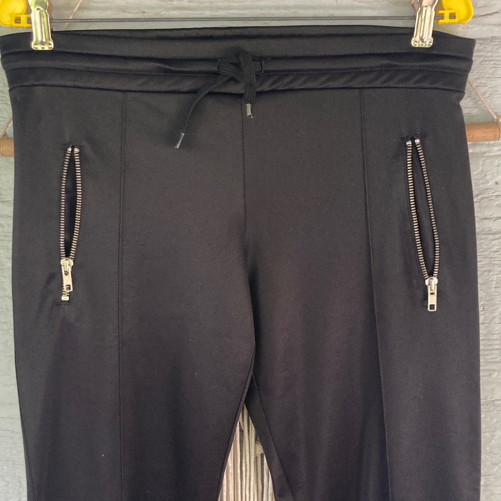 H&M Black Pants with Pink Label Detail - Picture 2 of 10
